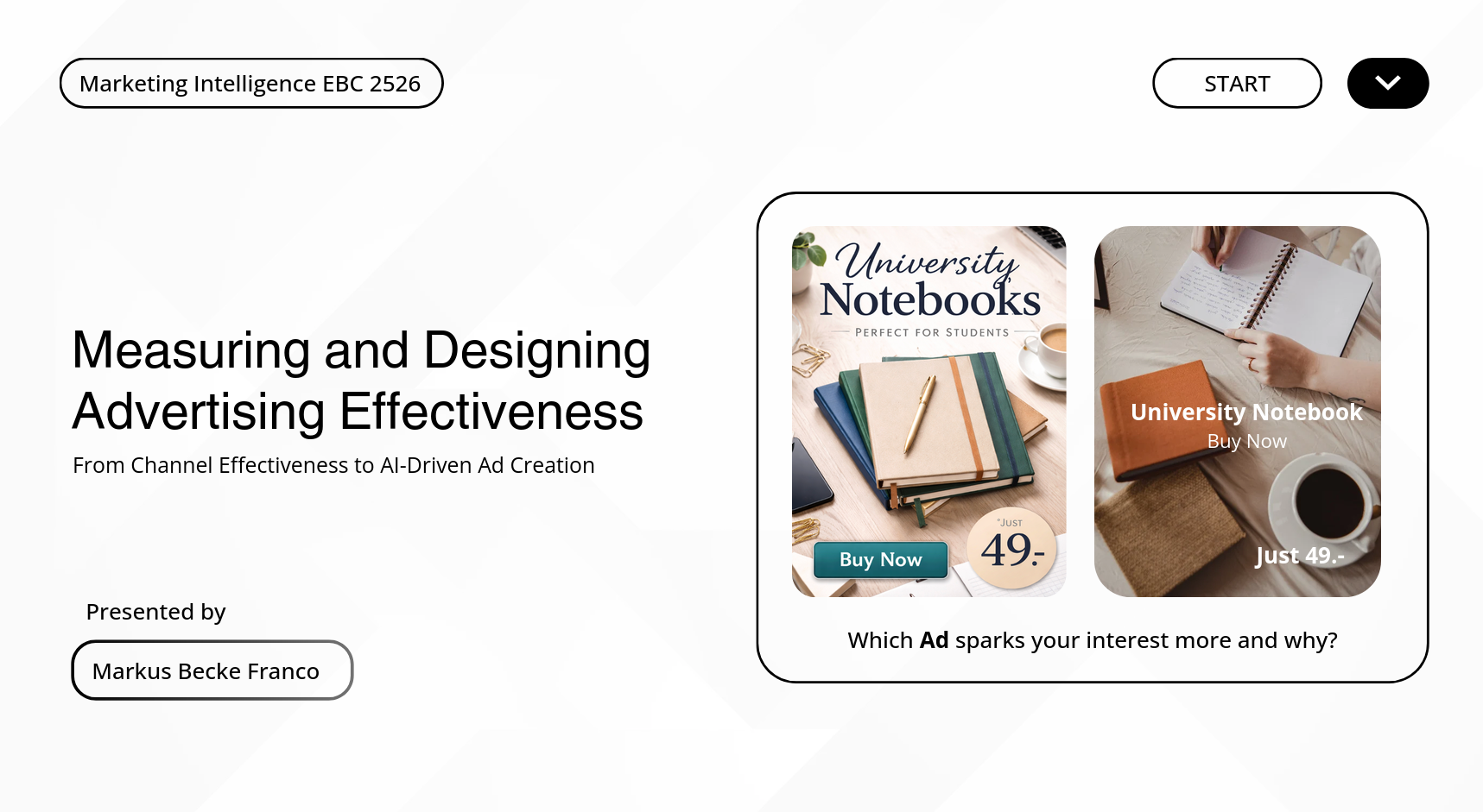 Measuring Advertising Effectiveness
